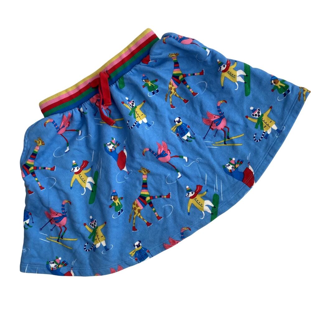 Mini Boden Winter Skiing and Skating Skirt - Blue - 7/8